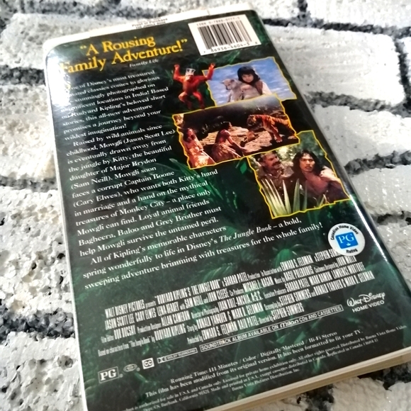 VHS 📼 The Jungle Book Live Action Picture - Picture 3 of 3